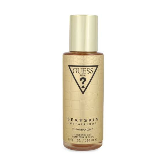 GUESS BODY MIST SEXY SKIN METALLIQUE CHAMPAGNE FOR HER 250ML