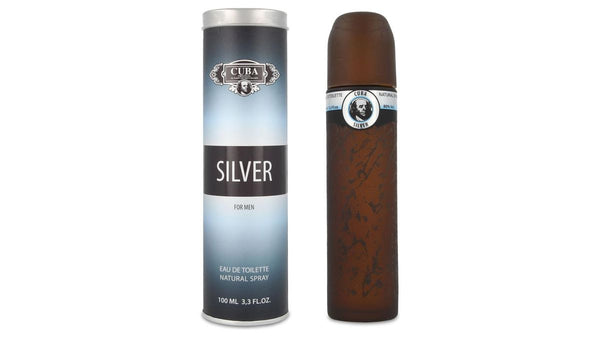 CUBA SILVER FOR MEN EDT 100ML