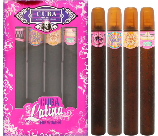 CUBA SET LATINA FOR WOMEN 4 PZAS
