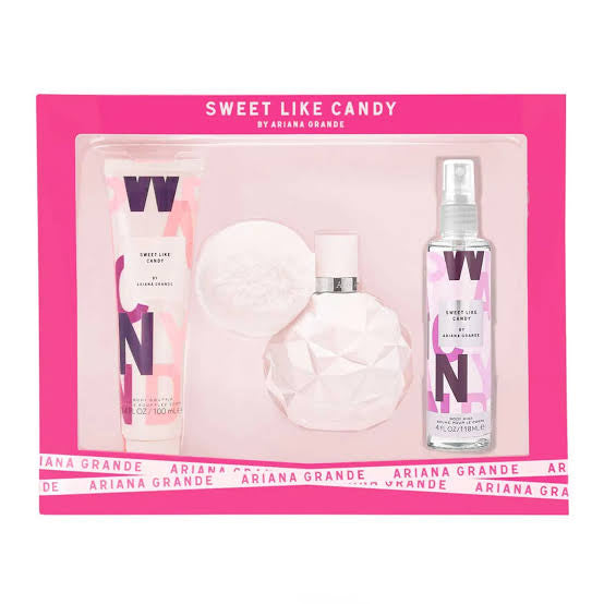 ARIANA GRANDE SET SWEET LIKE CANDY FOR HER 3PZAS