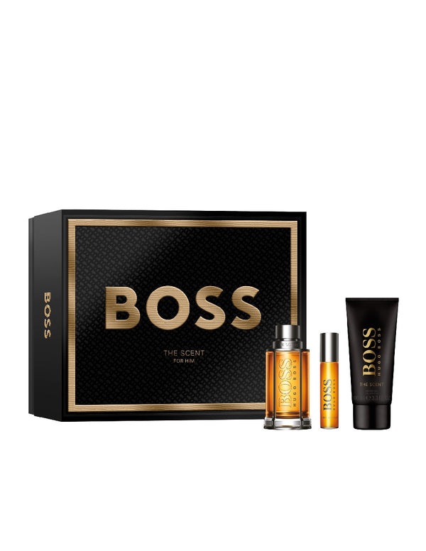HUGO BOSS SET THE SCENT EDT POUR HOMME 3 PZAS
