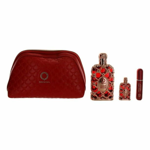 ORIENTICA SET AMBER ROUGE UNISEX 4 PZAS