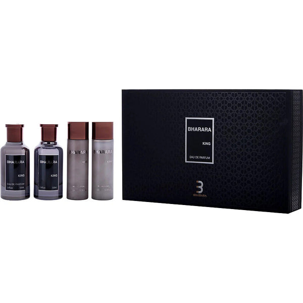 BHARARA SET KING EDP POUR HOMME 4PZAS