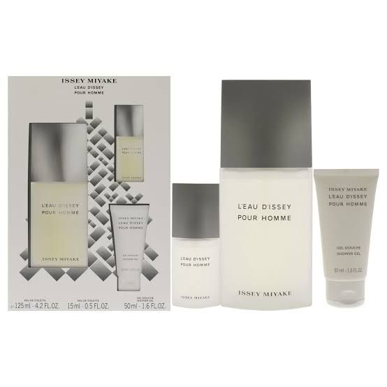 ISSEY MIYAKE SET L EAU D ISSEY POUR HOMME 3PZAS