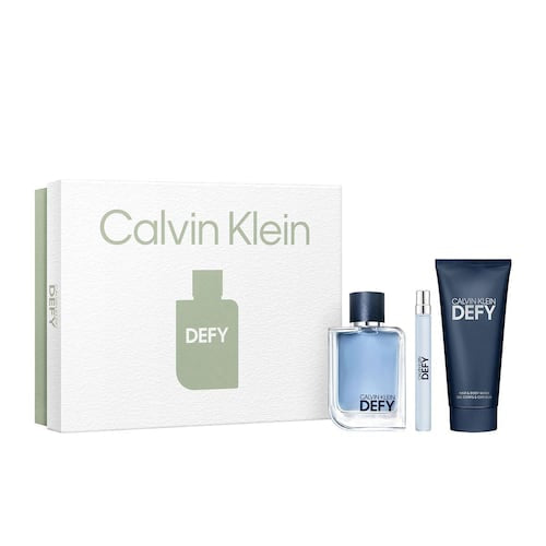 CALVIN KLEIN SET DEFY EDT FOR MEN 3 PZAS