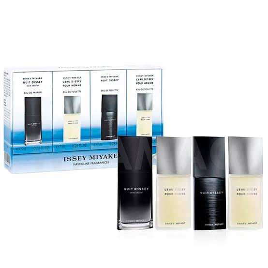 ISSEY MIYAKE SET MINIATURAS FOR MEN 4 PZAS