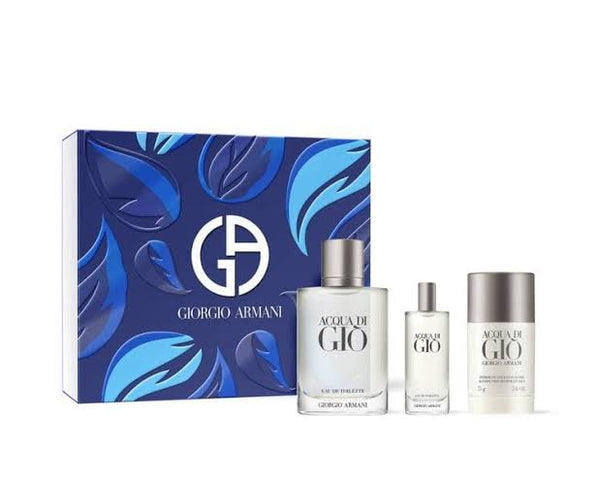 GIORGO ARMANI SET ACQUA DI GIO POUR HOMME EDT 3 PZAS