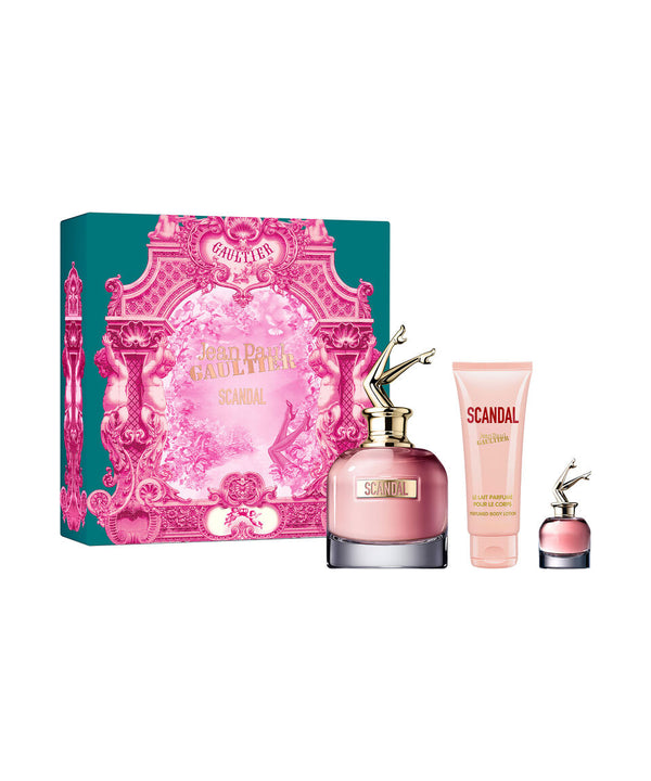 JEAN PAUL GAULTIER SET SCANDAL POUR FEMME 3 PZAS