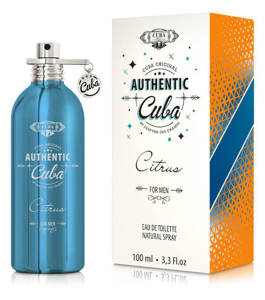 CUBA AUTHENTIC CITRUS FOR MEN EDT 100ML