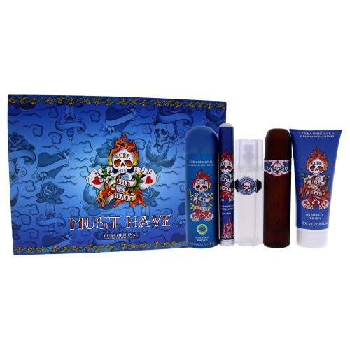 CUBA SET WILD HEART FOR MEN EDT 5 PZAS