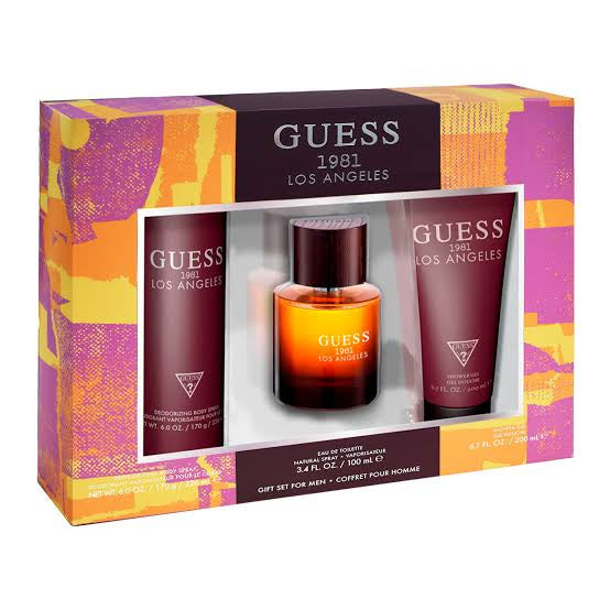 GUESS SET 1981 LOS ANGELES MAN 3 PZAS