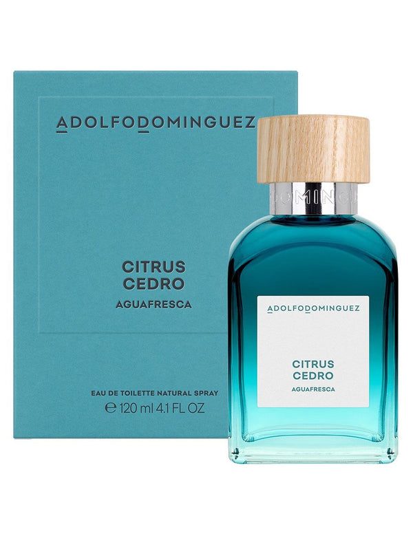 ADOLFO DOMINGEZ AGUA FRESCA CITRUS CEDRO HOMBRE EDT 120ML