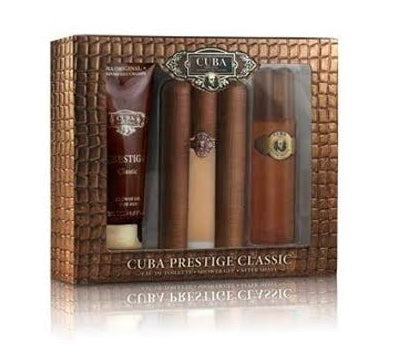 CUBA SET PRESTIGE CLASSIC FOR MEN 3 PZAS