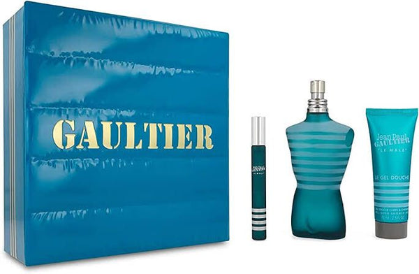 JEAN PAUL GAULTIER SET LE MALE EDT 3 PZAS