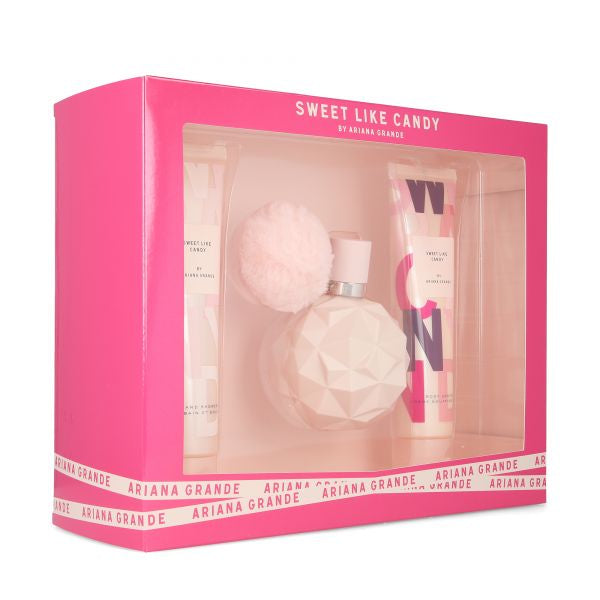 ARIANA GRANDE SET SWEET LIKE CANDY FOR HER 3 PZAS