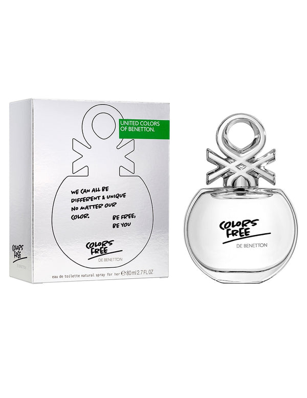 BENETTON COLORS FREE WOMAN EDT 80ML