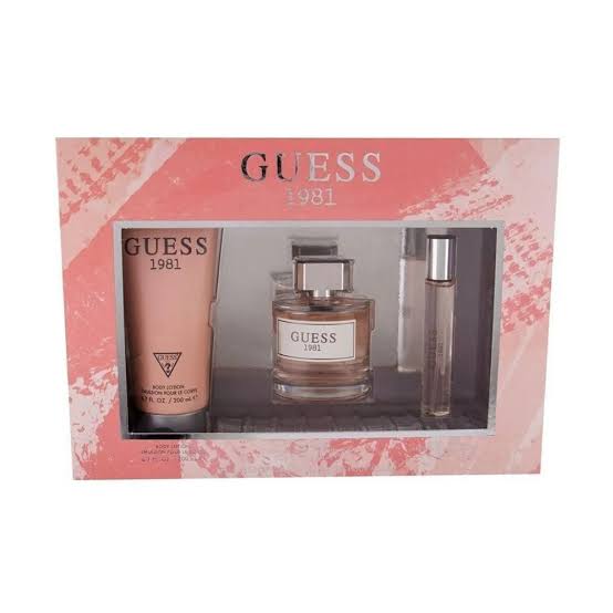 GUESS SET 1981 FOR WOMAN 3 PZAS