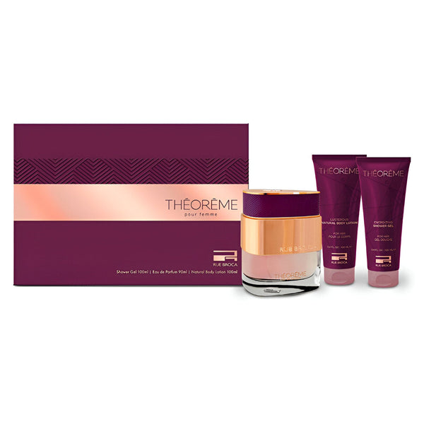 RUE BROCA SET THEOREME POUR FEMME EDP 3PZAS