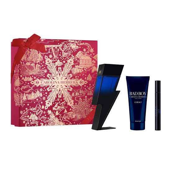 CAROLINA HERRERA SET BAD BOY COBALT ELIXIR 3 PZAS