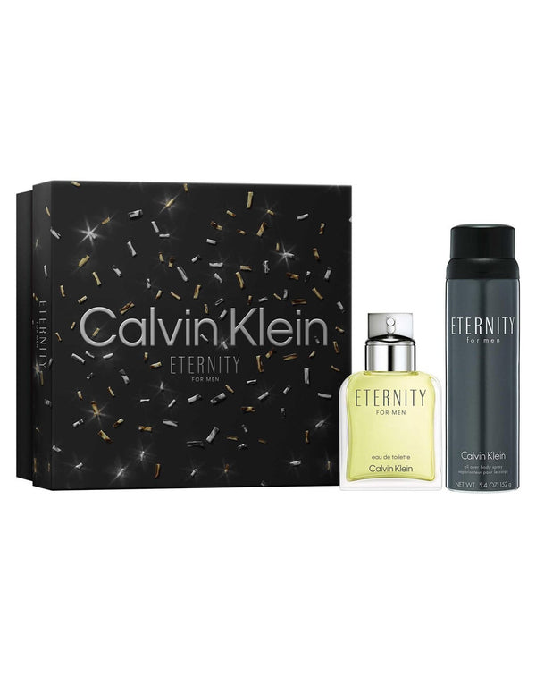 CALVIN KLEIN SET ETERNITY EDT FOR MEN 2 PZAS