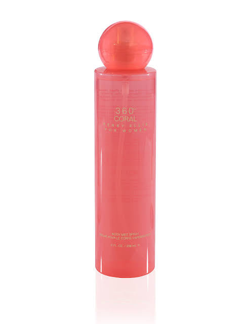 PERRY ELLIS BODY MIST 360 CORAL FOR WOMEN 236ML