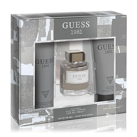 GUESS SET 1981 MAN 3 PZAS