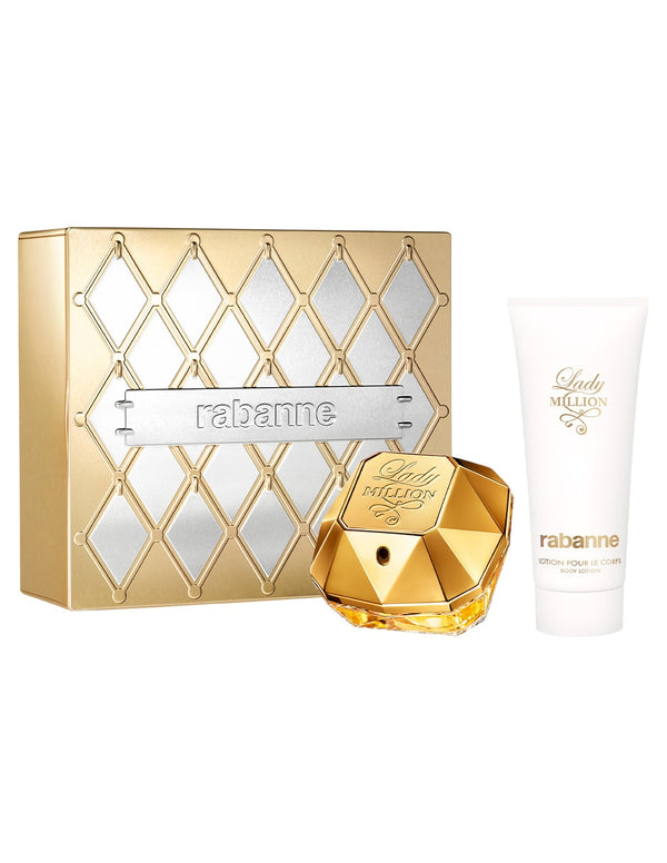 PACO RABANNE SET LADY MILLON EDP POUR FEMME 2PZAS