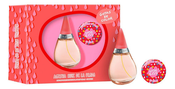 AGATHA RUIZ DE LA PRADA SET GOTAS DE COLOR PARA MUJER EDT 2 PZAS