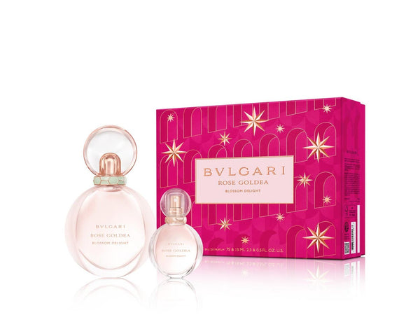 BVLGARI SET ROSE GOLDEA BLOSSOM DELIGHT POUR FEMME 2 PZAS