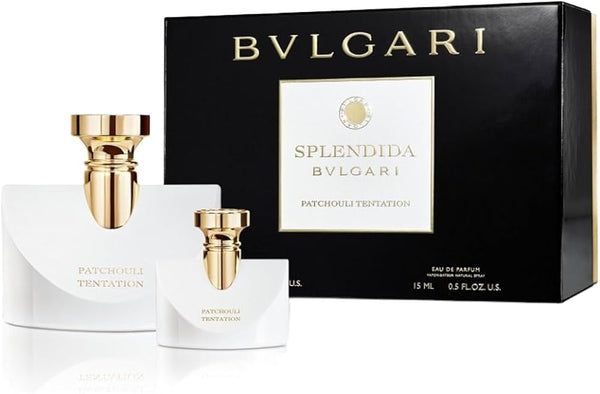 BVLGARI SET SPLENDIDA PATCHOULI TENTATION POUR FEMME EDP 2 PZAS