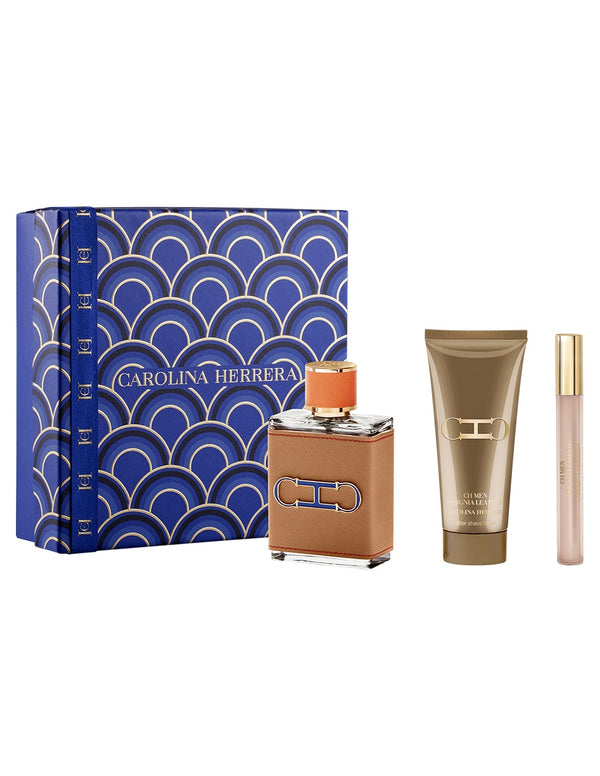 CAROLINA HERRERA SET CH PASSION FOR MEN 3 PZAS
