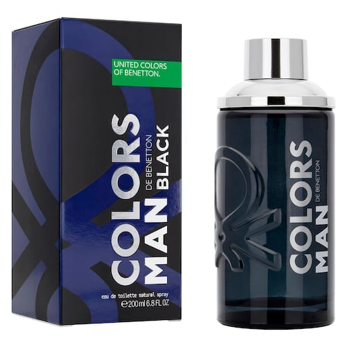 BENETTON COLORS BLACK FOR MEN EDT 200ML