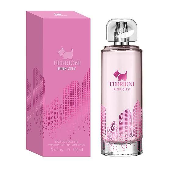 FERRIONI PINK CITY FOR HER EDT 100ML