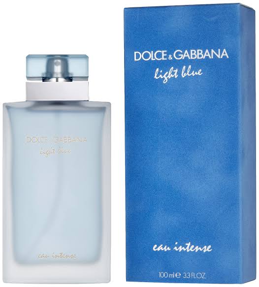 DOLCE AND GABBANA LIGHT BLUE EAU INTENSE POUR FEMME EDP 100ML