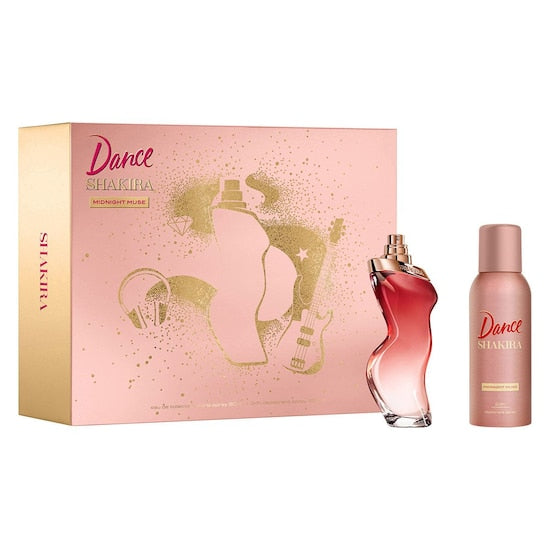 SHAKIRA SET DANCE MIDNIGHT MUSE FOR WOMAN EDT 2 PZAS