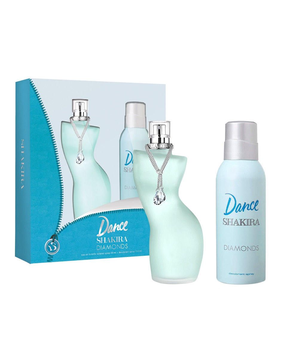 SHAKIRA SET DANCE DIAMONDS FOR HER 2 PZAS – Perfumeria La Quinta