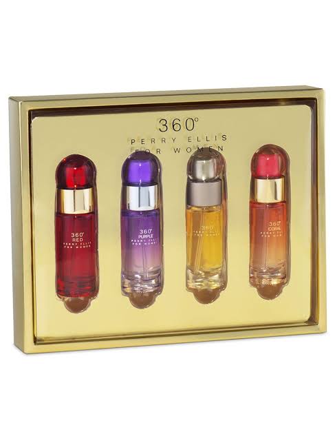 PERRY ELLIS SET 360 MINI FOR WOMEN 4 PZAS