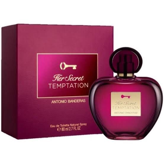 ANTONIO BANDERAS HER SECRET TEMPTATION FOR WOMEN EDT 80ML