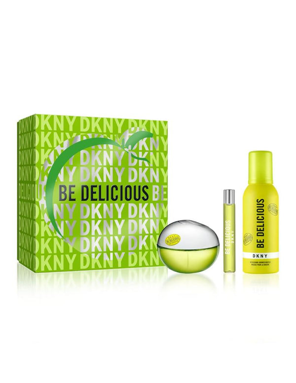 DKNY SET BE DELICIOUS FOR WOMAN EDP 3 PZAS