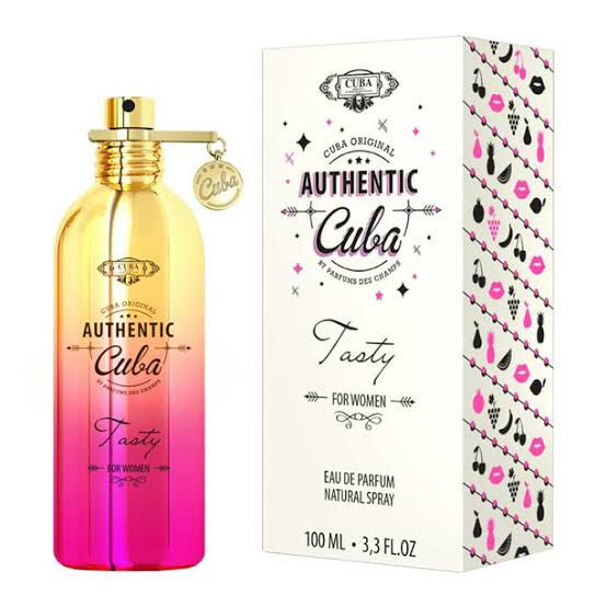 CUBA AUTHENTIC TASTY FOR WOMAN EDP 100ML