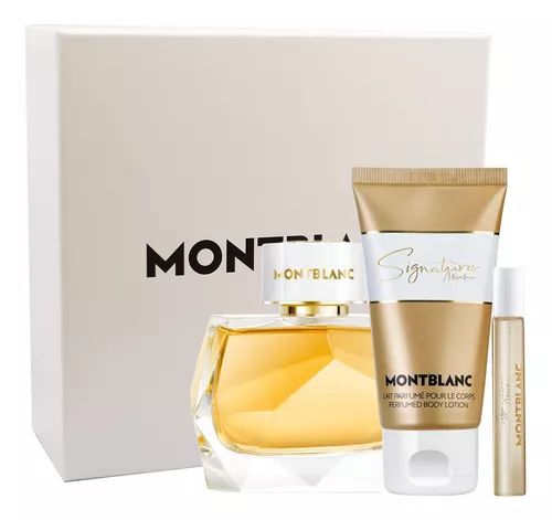 MONT BLANC SET SIGNATURE ABSOLUE POUR FEMME 3 PZAS