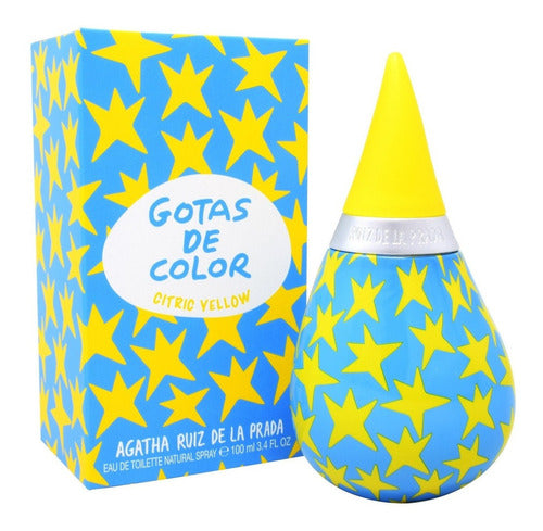 AGATHA RUIZ DE LA PRADA GOTAS CITRIC YELLOW PARA MUJER EDT 100ML