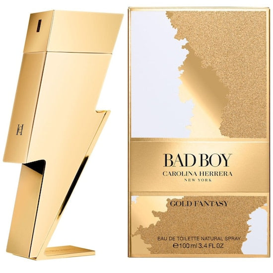 CAROLINA HERRERA BAD BOY GOLD FANTASY EDT 100 ML