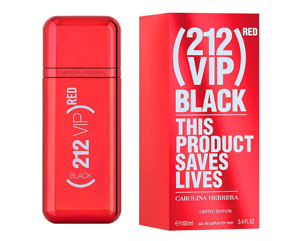 CAROLINA HERRERA 212 VIP BLACK RED FOR MEN EDP 100ML