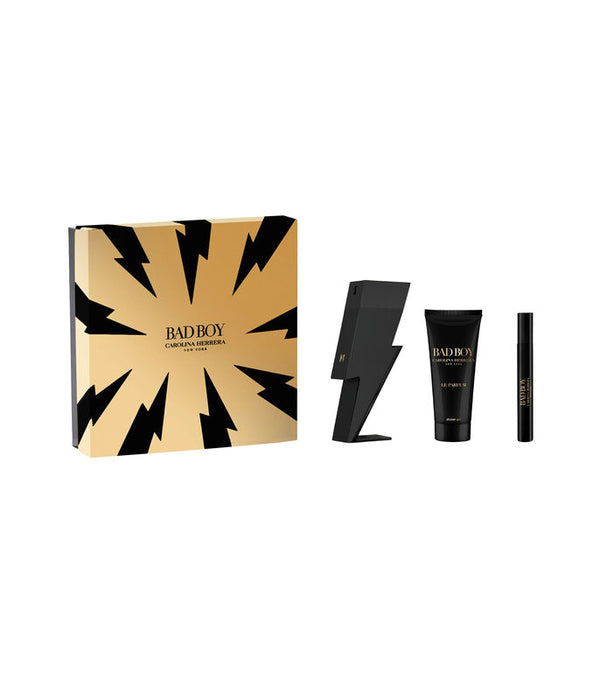 CAROLINA HERRERA SET BAD BOY LE PARFUM 3 PZAS