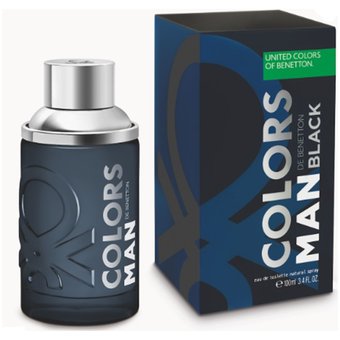 BENETTON COLORS BLACK FOR MEN EDT 100ML