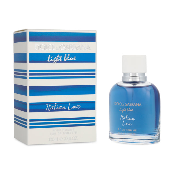 DOLCE AND GABBANA LIGHT BLUE ITALIAN LOVE POUR HOMME EDT 100ML