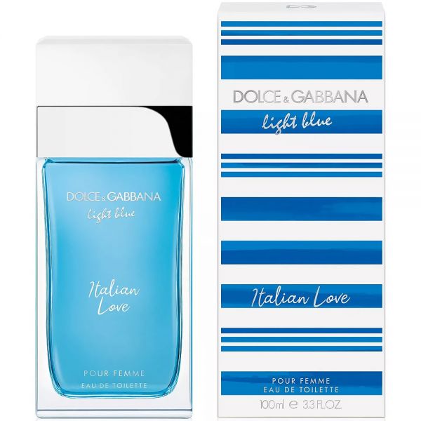 DOLCE AND GABBANA LIGHT BLUE ITALIAN LOVE POUR FEMME EDT 100ML