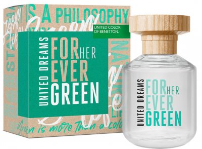 BENETTON FOREVER GREEN FOR HER 80 ML