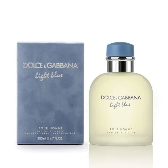 DOLCE AND GABBANA LIGHT BLUE POUR HOMME EDT 200ML